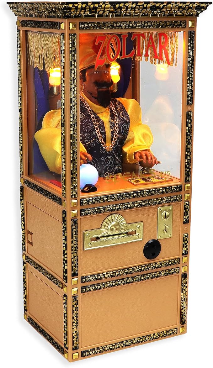 New Wave Toys Zoltar Speaks Mini Replica Fortune Teller Machine, Fully Animated by NewWaveToys