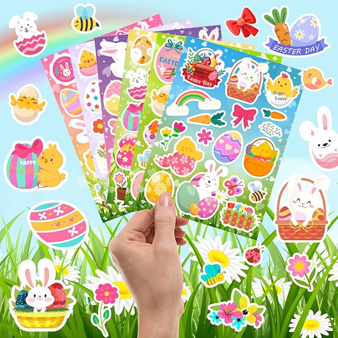 36 Sheets Easter Stickers, Easter Stickers - Image 5