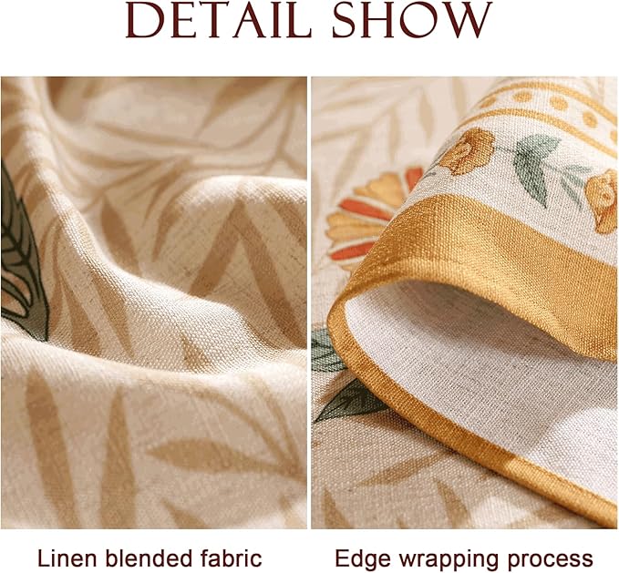 patdrea Designer French Vintage Rectangular Tablecloth, Dacorative Cover - Image 4