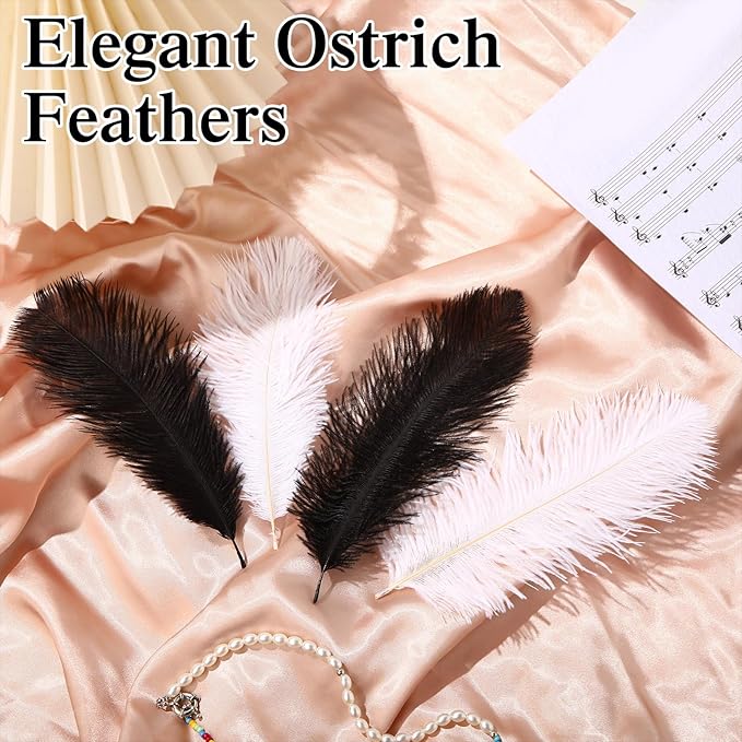 Crowye 100 Pcs Ostrich Feathers Bulk - Image 4