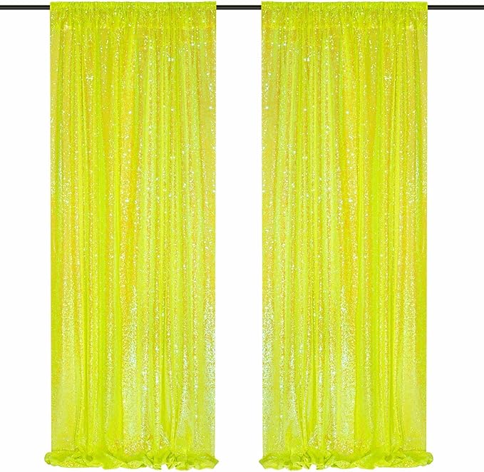 Sparkle Sequin Backdrop Curtains Panels by QueenDream
