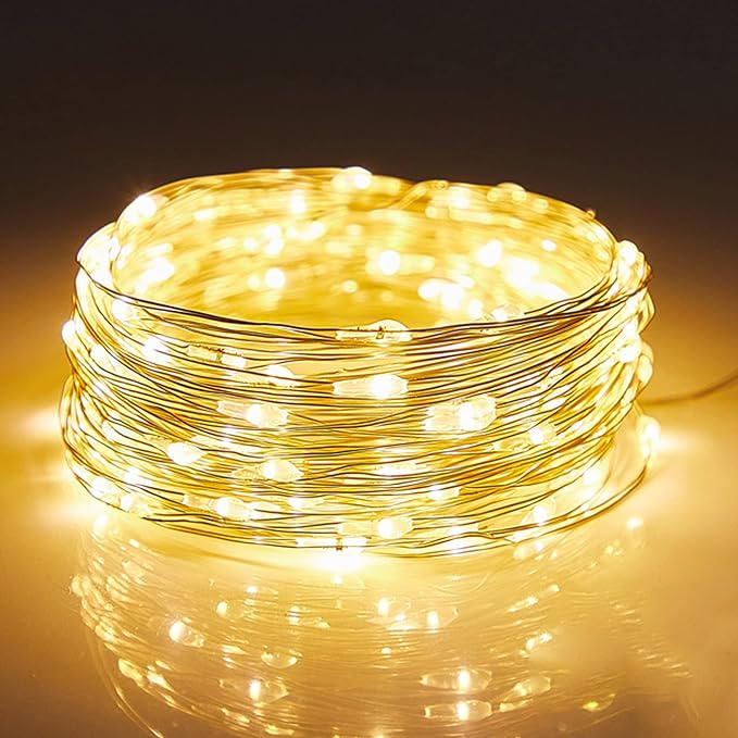 WATERGLIDE 24 Pack Fairy Lights Battery Operated, 7 ft 20 LED Mini String Lights - Image 6