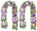 Waipfaru 2 Pcs Flower Garland, 6.07Ft Eucalyptus by Waipfaru