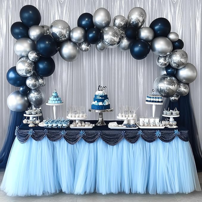 30ftx10ft Silver Sequin Backdrop Curtain - Image 4