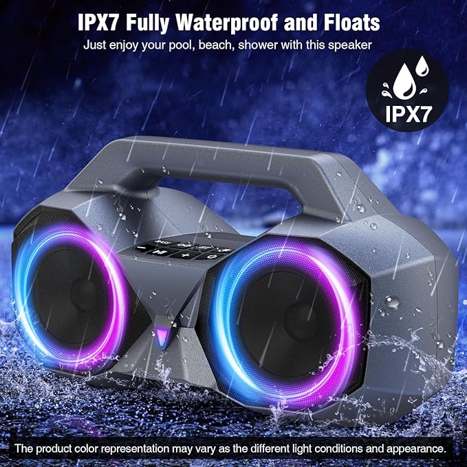 KMAG Bluetooth Speaker Wireless, 80W Loud Speaker - Image 3