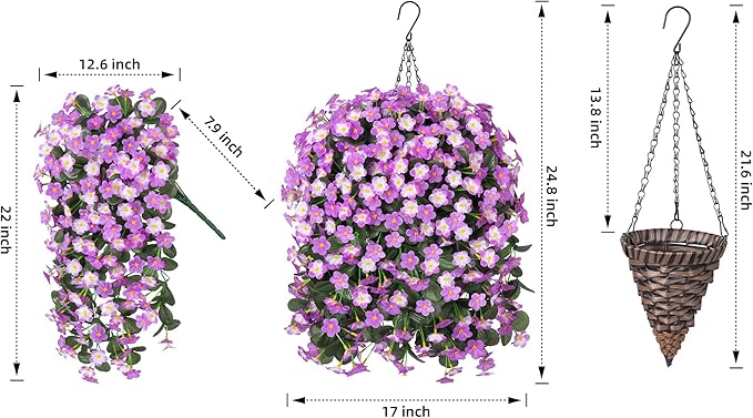 Artificial Fake Hanging Flowers - Image 4