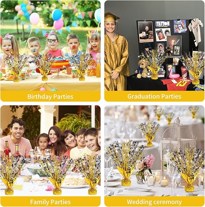 6 Pack Star Table Centerpieces for Party, Birthday Table Decorations for Kids - Image 5