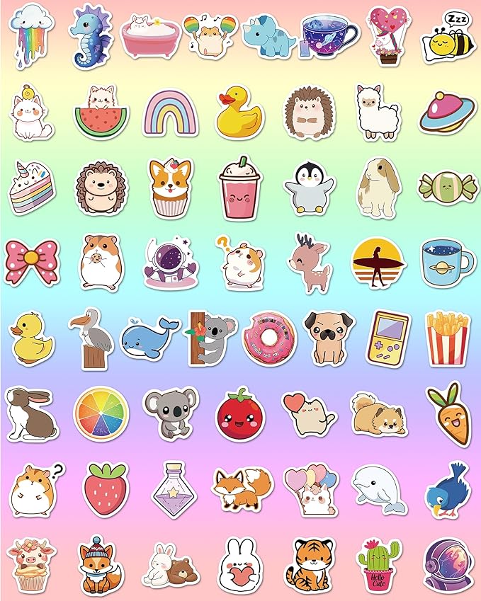 600 Pcs Stickers for Kids, Cute Water Bottle Stickers for Kids Waterproof - Image 5
