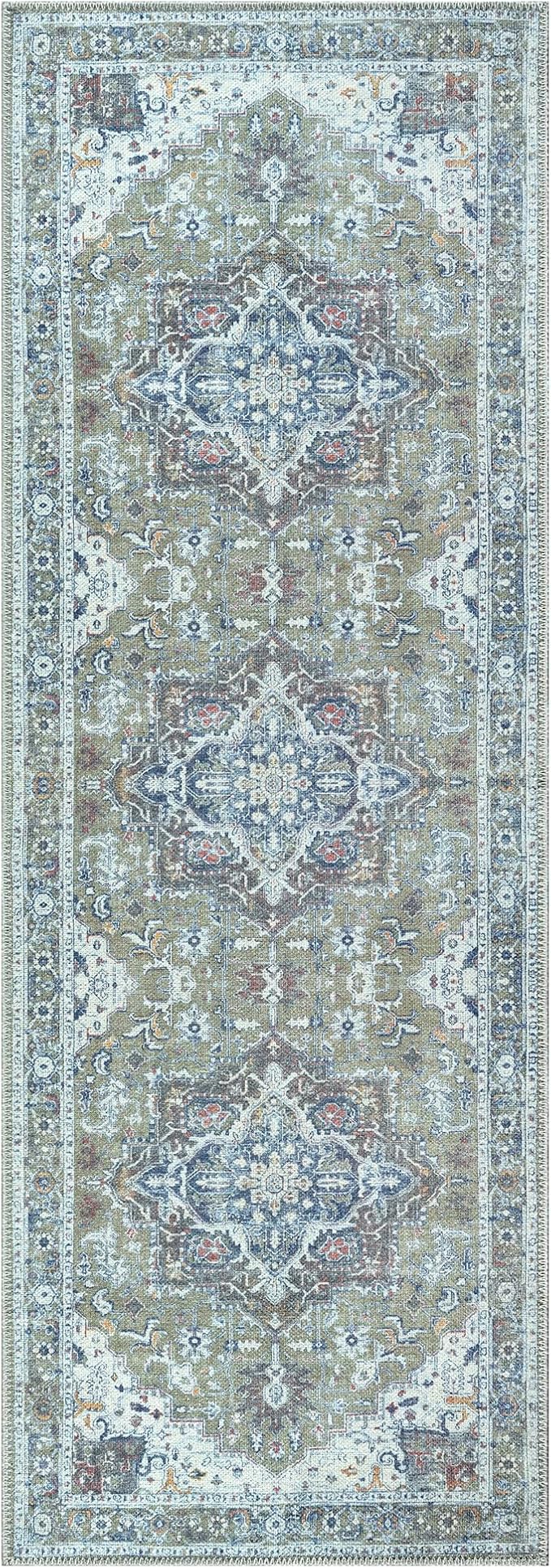 Bloom Rugs Washable Non-Slip 12 ft Runner - Image 2