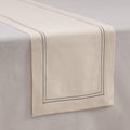Cotton Linen Table Runner 90 Inches Long – Summer Beige Table Runner 14 x 90 by HomeEkaa