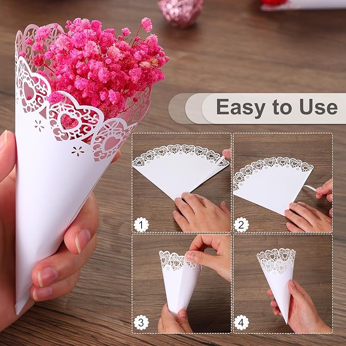PATIKIL Wedding Confetti Cones - Image 3