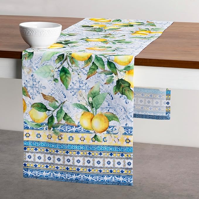 Maison d' Hermine Table Runner 100% Cotton Single Layer Table Runners 72 inches - Image 9