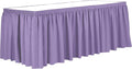 Ultimate Textile Pleat Polyester Fabric Table Skirt by UltimateTextile