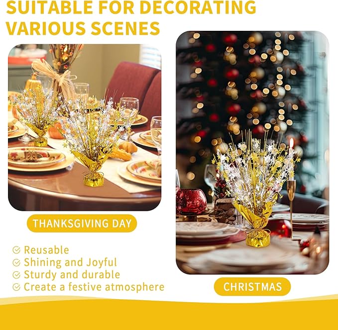 6 Pack Star Table Centerpieces for Party, Birthday Table Decorations for Kids - Image 6