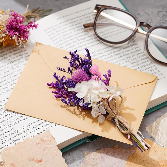 10/12/24 Pack Dried Flowers for Vase Various Mini Bouquet Dried Small - Image 5