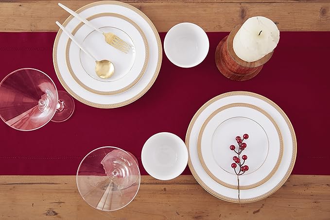 Solino Home Red Table Runner 36 Inches - Image 5