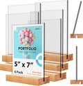 5x7 Inch Acrylic Sign Holder by JDEA