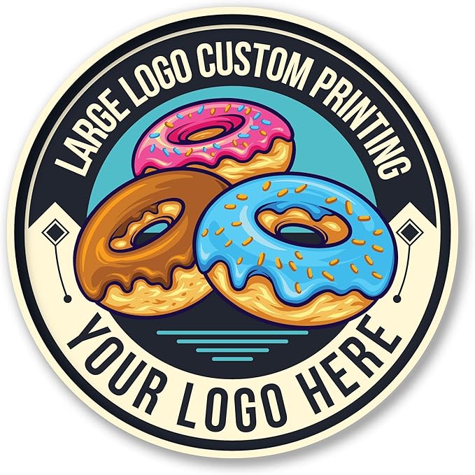 Large Custom Vinyl Decals – Full Color Personalized Sticker Decals Printing | by Eggleston+Design+Co
