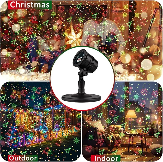 Laser Christmas Projector Lights Outdoor: Waterproof Outdoor Christmas - Image 6