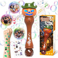 Halloween Bubble Machine Wand for Kids, Light up & Music Pumpkin Bubble Wand-1 by Cmiolacuna