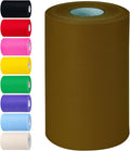 Brown Tulle Fabric Rolls 6 Inch by 100 Yards Tulle Roll Spool Fabric by Unknown