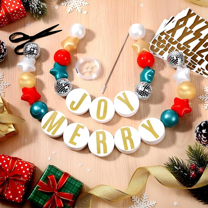 Giant Friendship Bracelet Garland Kit, DIY Birthday Banner - Image 7
