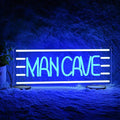 Man Cave Neon Sign, Neon Sign For Wall Decor, Art Led Light for Resturant by Noasktt