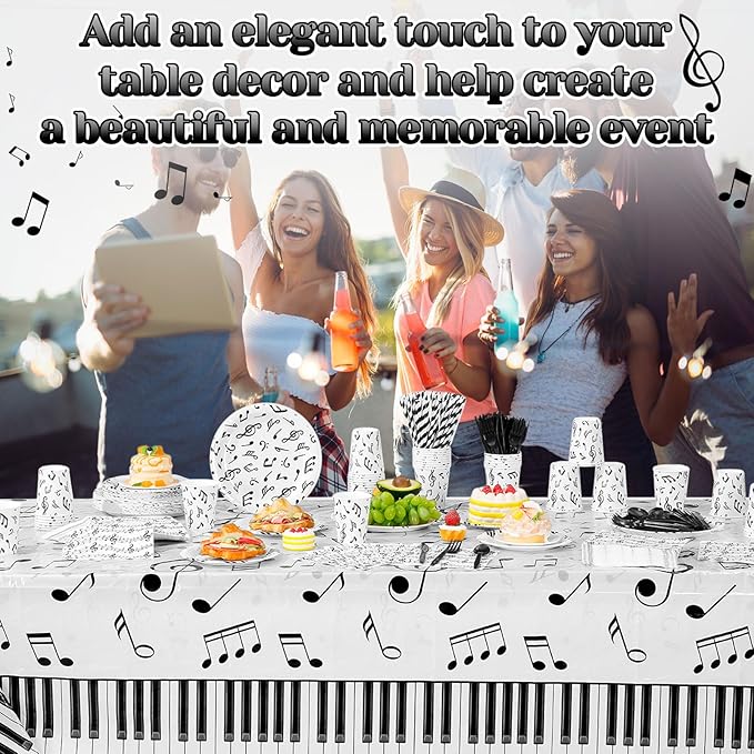 452 Pcs Music Themed Party Decorations - Image 4