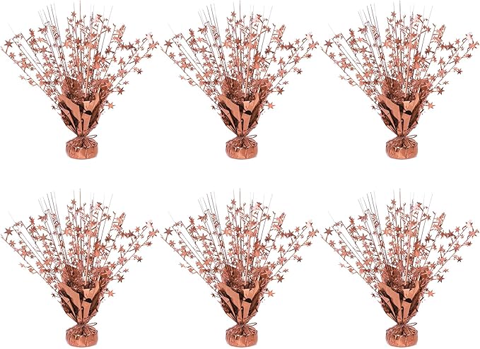 6 Pack Star Table Centerpieces for Party, Birthday Table Decorations for Kids by Unknown