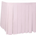 Ultimate Textile Pleat Polyester Fabric Table Skirt by UltimateTextile