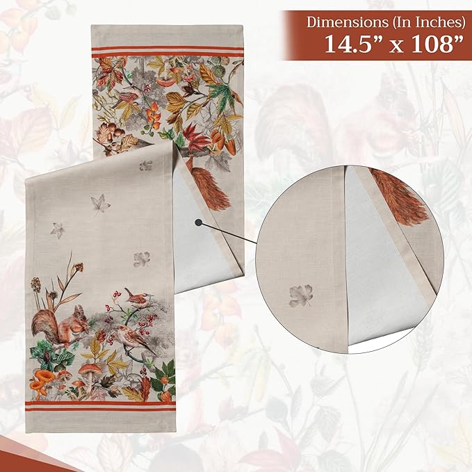 Maison d' Hermine Table Runner 100% Cotton Single Layer Table Runners 108 - Image 4