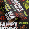 Aimyoo Gaming Birthday Wrapping Paper Roll by Aimyoo