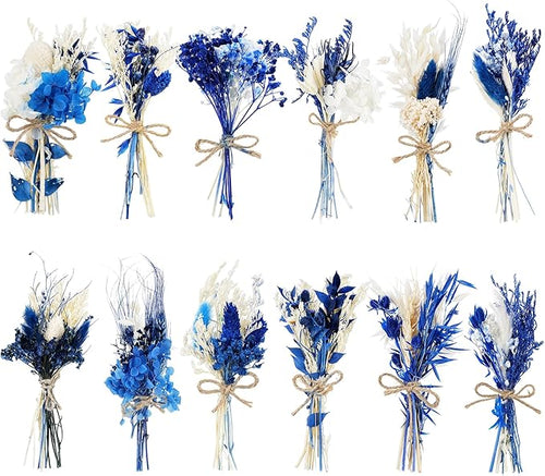 10/12/24/36 Pack Mini Dried Flowers by Unknown