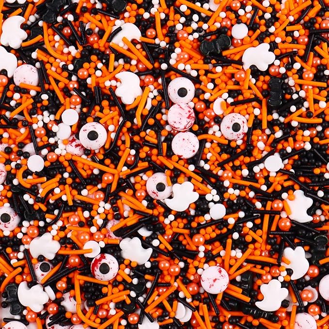 Halloween Sprinkles for Cake Decorating 7ounce Edible Bloody Candy Eyeball for - Image 7