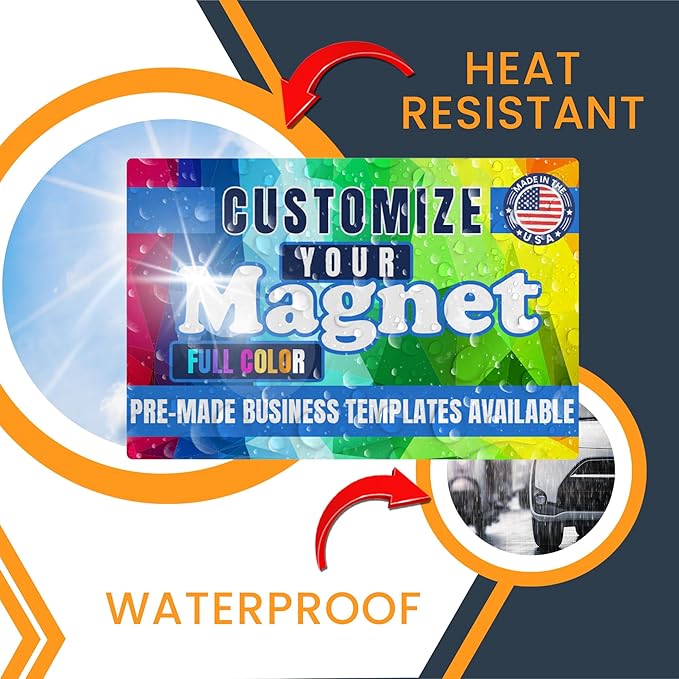 Magnet Me Up Custom Car Magnet for Business – Personalized Magnetic Sign for - Image 7