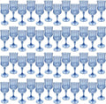 Blue Plastic Wine Glasses，Plastic Goblets by LEYIQUCHAMPAGNEWINEGLASSES