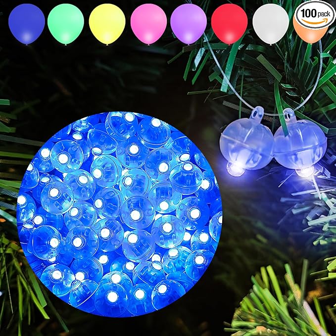 Aogist 100pcs Blue Mini Lights by Aogist