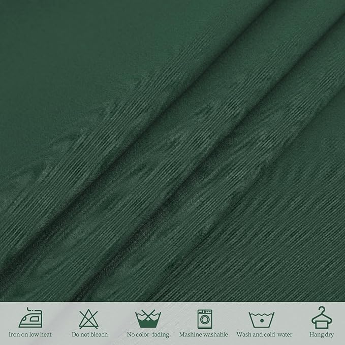 10 Pack Hunter Green Tablecloths - Image 3