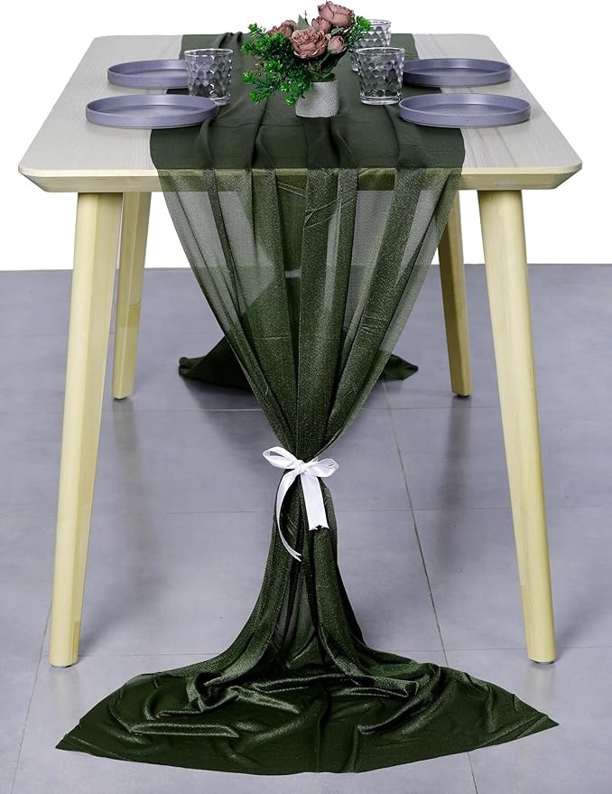 MDS Halloween Chiffon Table Runner - Image 7