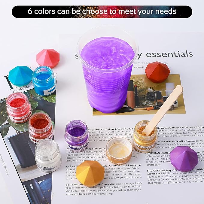 Jelife Violet Edible Luster Dust & Paint - Image 5