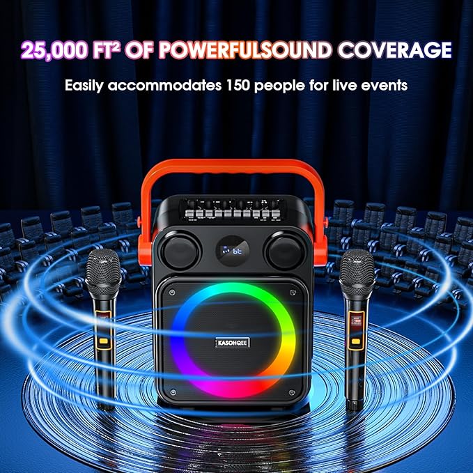 Karaoke Machine for Adults, Portable Karaoke Speaker - Image 9