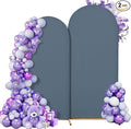 Wedding Arch Cover Spandex Arch Backdrop Cover 7.2FT, 6FT Set of 2 Arch Stand by Unknown
