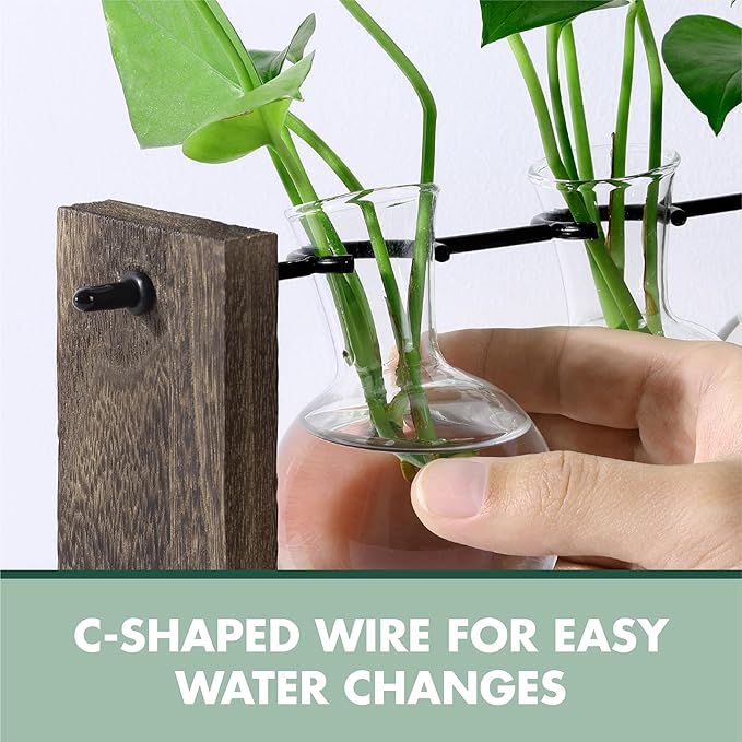 Garden Republic Plant Propagation Station, Wooden Stand - Image 3