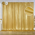 10x10 ft Gold Sequin Backdrop Curtain Panels by Htper