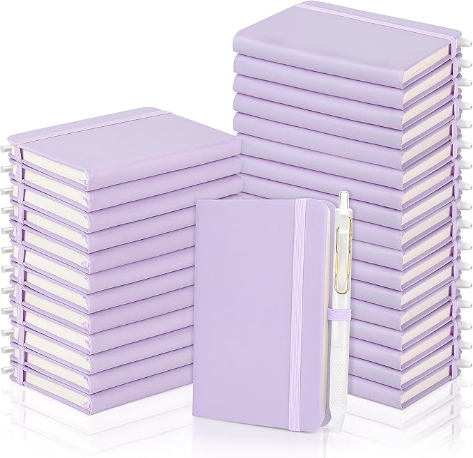 Aodaer 50 Sets Pocket Notebook Journal by Aodaer