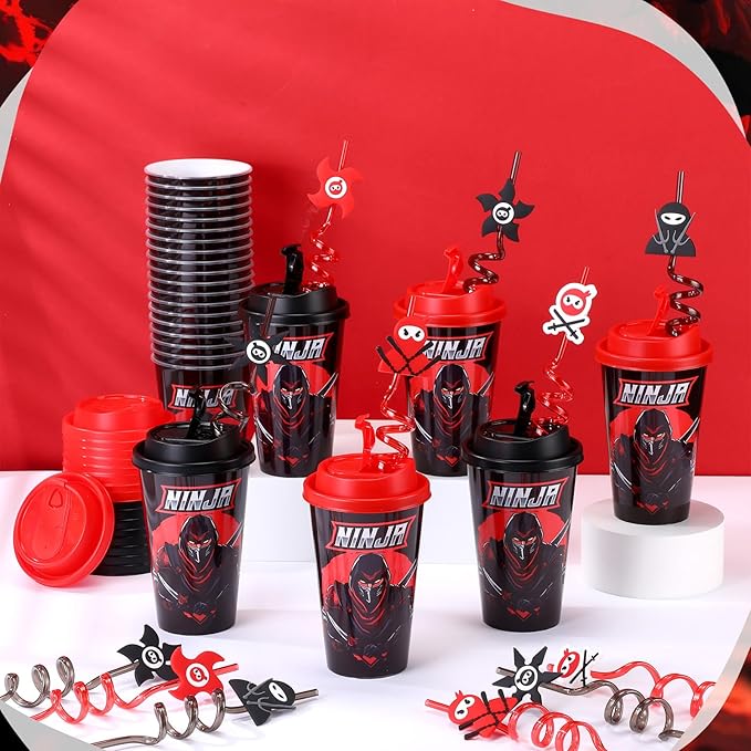 Yungyan 36 Sets Ninja Party Favors Goodie Cups - Image 5