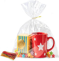 NPLUX 100 Pack Cellophane Bags Small Plastic Cookie Bag Clear Treat Bags by NPLUX