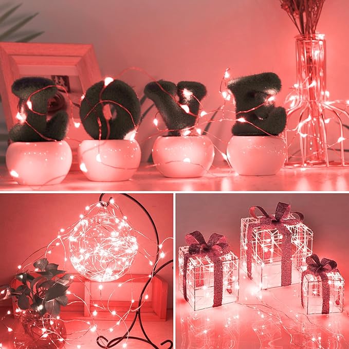 kolpop 6 Pack LED Fairy Lights Battery Operated, Mini Twinkle String Lights - Image 5