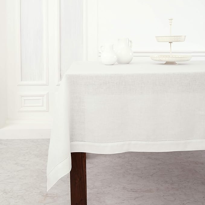 Solino Home Linen Tablecloth 60 x 108 Inch by SolinoHome