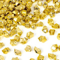 DomeStar 150PCS Fake Gold Ice, Acrylic Ice Fake Plastic Gold Nuggets Rocks Gems by DOMESTAR